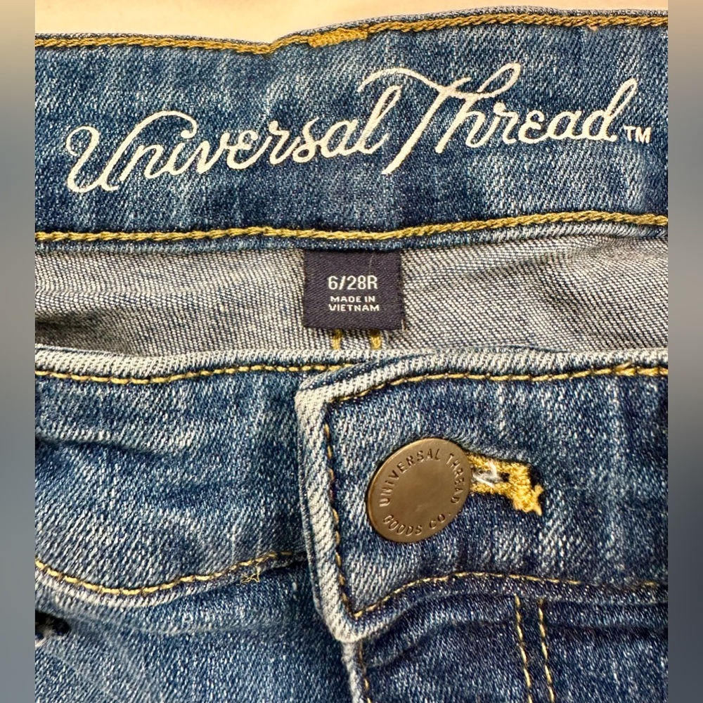 Universal Thread - Highest Rise Skinny Mid-Blue W… - image 3
